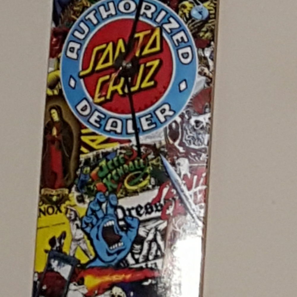 Santa Cruz rare dealer clock